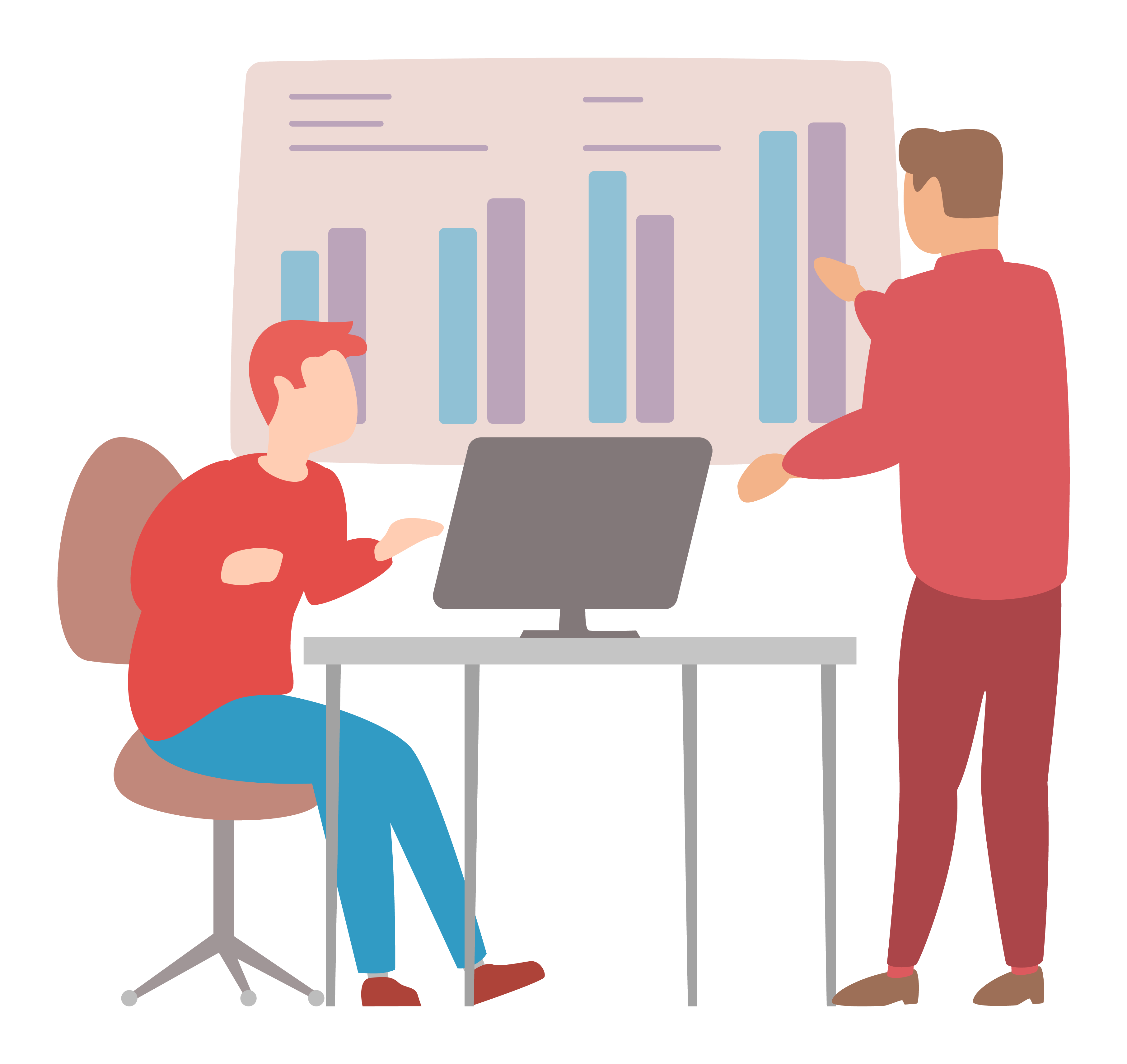 Supervise and motivate